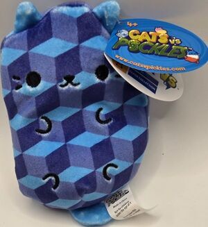 Cats vs Pickles OPTICAL ILLUSION #553 Optical Illusion Teal Wave Toy NWT Rare